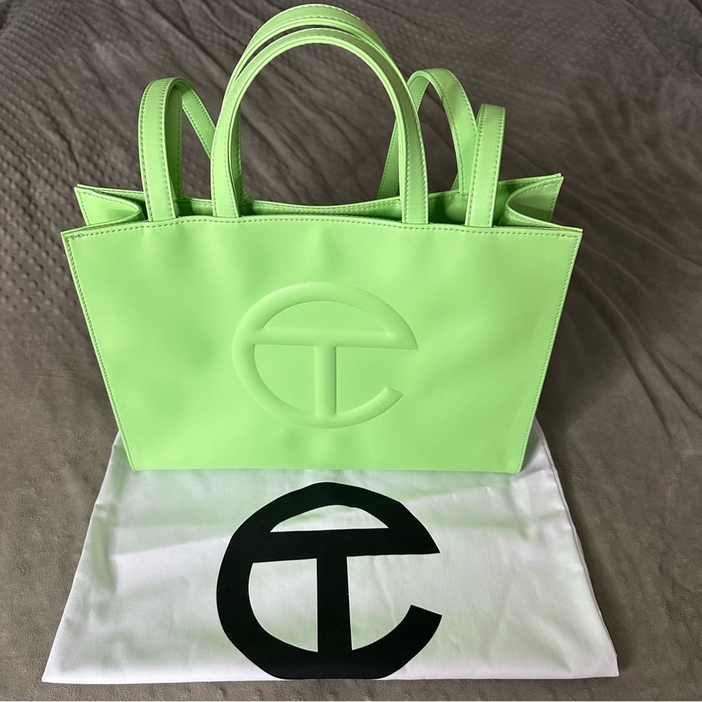 Like New Telfar Large Double Mint